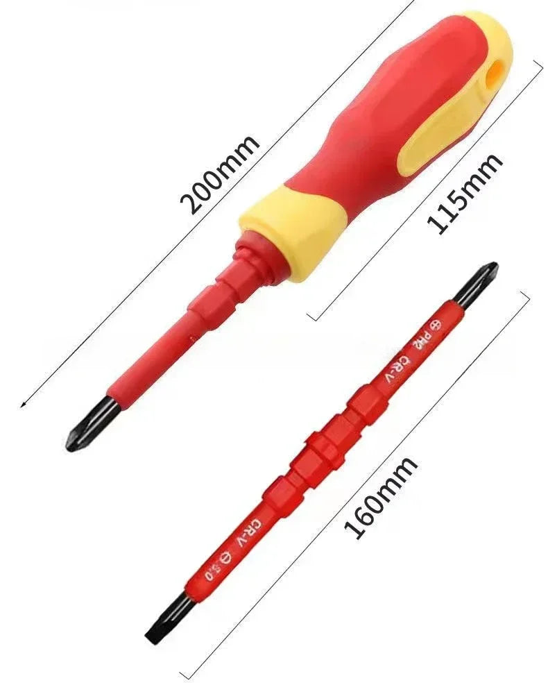 Electrician Repair Kit 13pcs 1000V Insulated Screwdrivers with Magnetic Bits