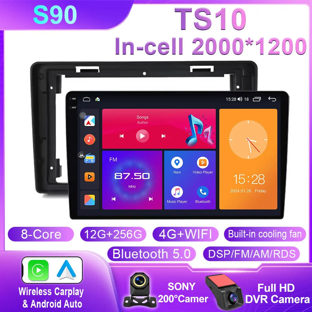 9-inch Android Car Radio with GPS & CarPlay for Citroen C2 C3 - image 17
