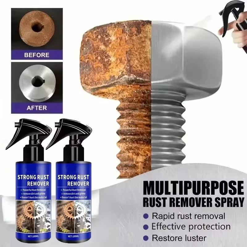 Fast-Acting Automotive Rust Remover Spray for Metal Parts - image 5