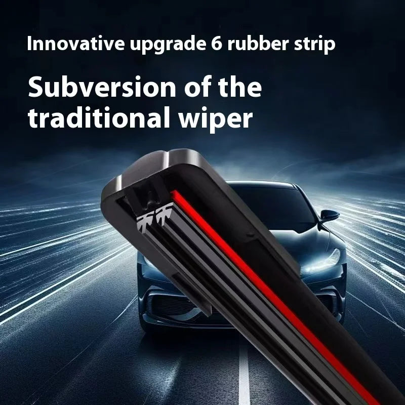 Front and Rear Wiper Blades Windshield Windscreen Brushes 26"+16"+12", Compatible with Hyundai Santa Fe TM 2018-2023