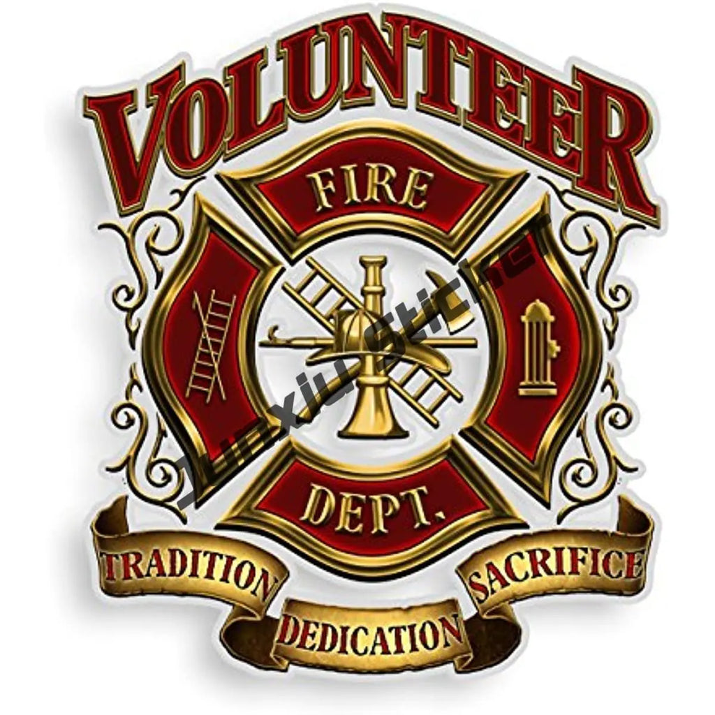 Reflective First Responder EMS Vinyl Decal
