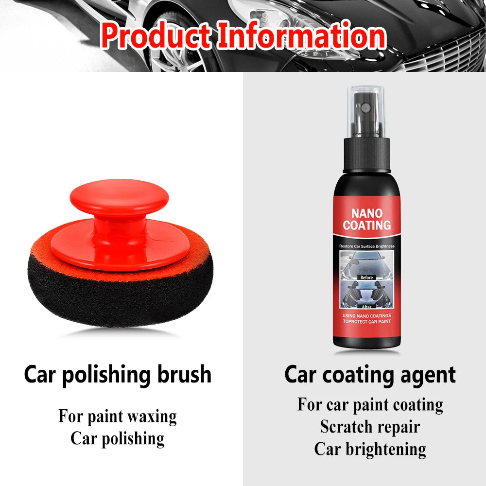 Car Nano Coating Paint Protection Kit - Scratch Repair Tool - image 5