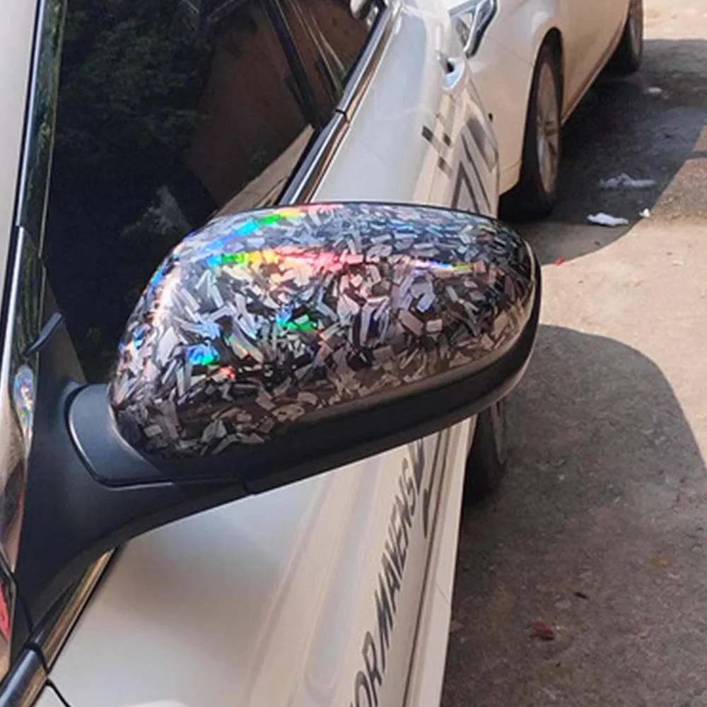 Forged Carbon Fiber Vinyl Wrap – Air Bubble Free Car & Motorcycle Film - image 3