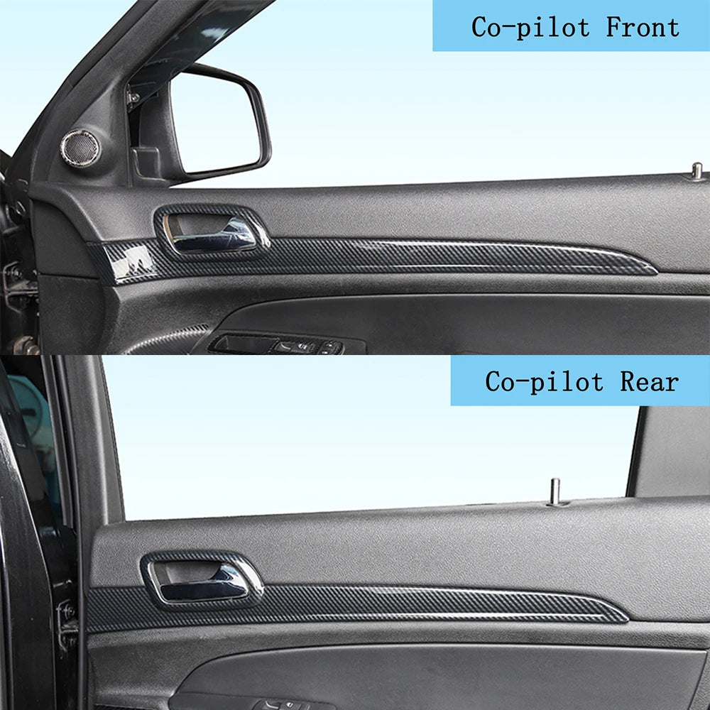 Car Center Console Panel Interior Handle Decoration Cover Trim for Jeep Grand Cherokee 2011-2016 2017 2018 2019 2020 Accessories