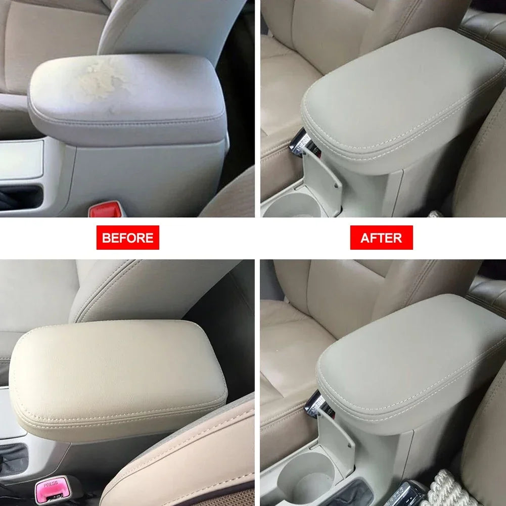 PU Leather Armrest Cover for Toyota Corolla 2007-2013 - image 5