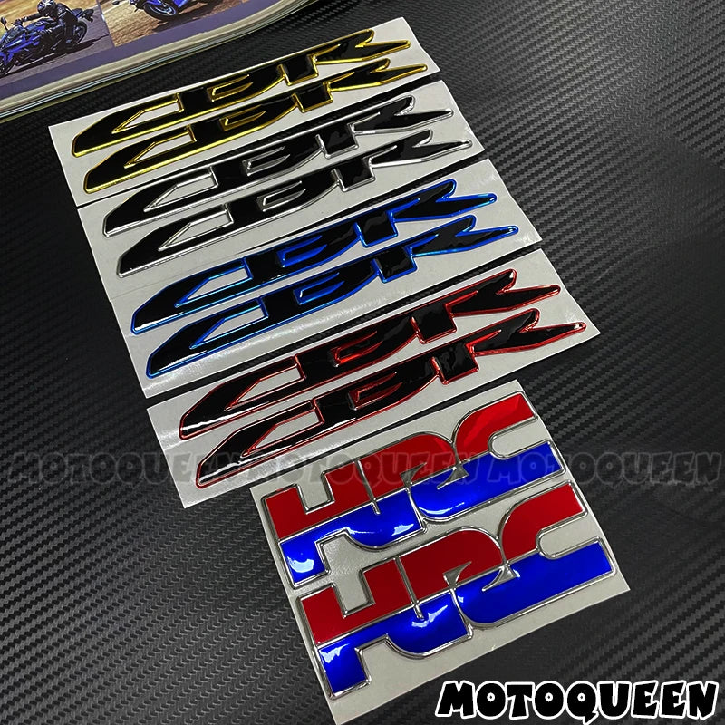 3D Fuel Tank Pad Emblem Decals for Honda CBR 250R to 1000RR