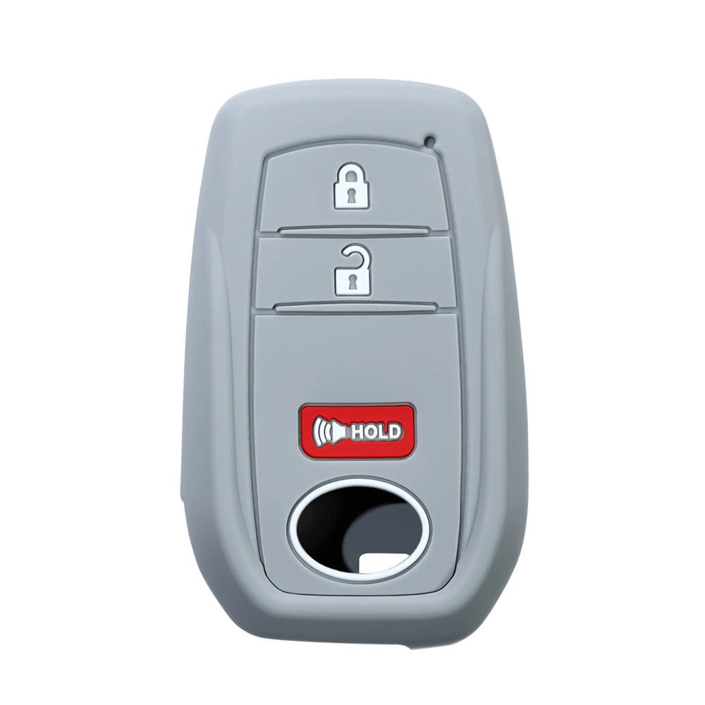 Toyota Silicone Key Fob Cover - Soft Durable for RAV4 Corolla Camry - image 18