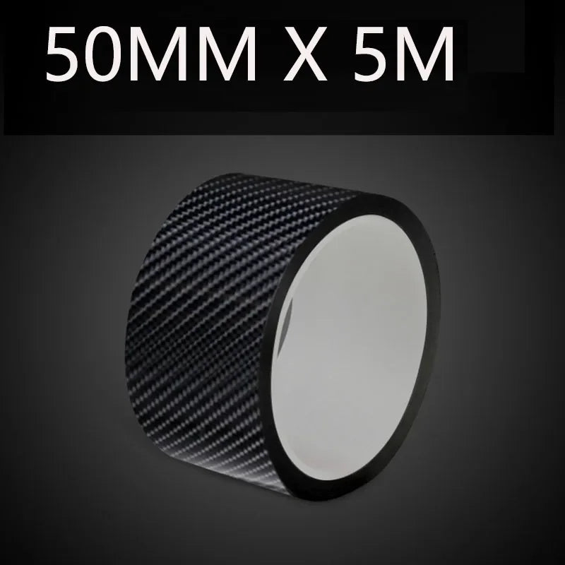 5D Carbon Fiber Door Sill Protector Strip, Scratchproof Tape - view 20