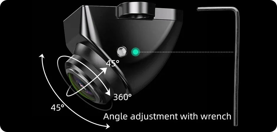 GreenYi 360° AHD 1080P Mini Backup Camera, Night Vision - image 8