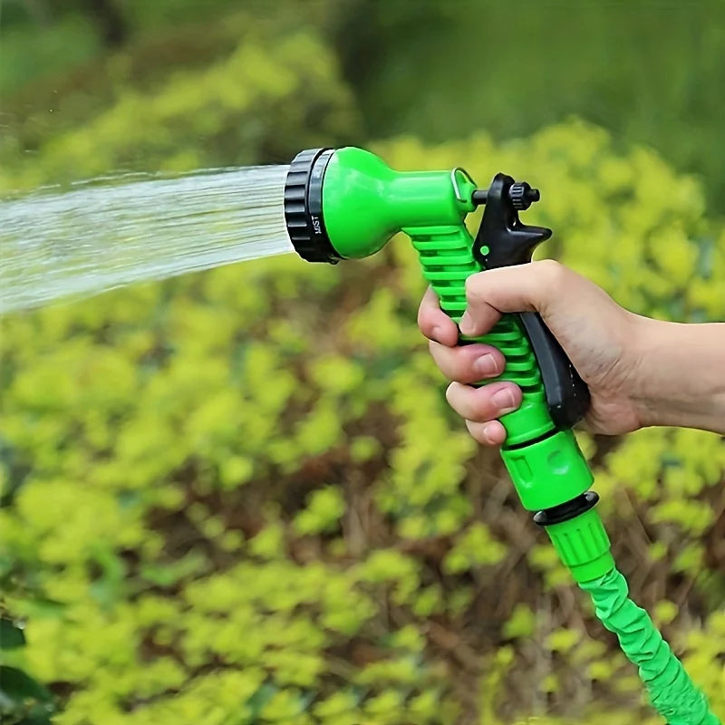 7-Function Garden Hose Nozzle – Watering & Car Cleaning