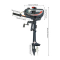 3.5HP 2-Stroke Gasoline Outboard Motor, Short Shaft