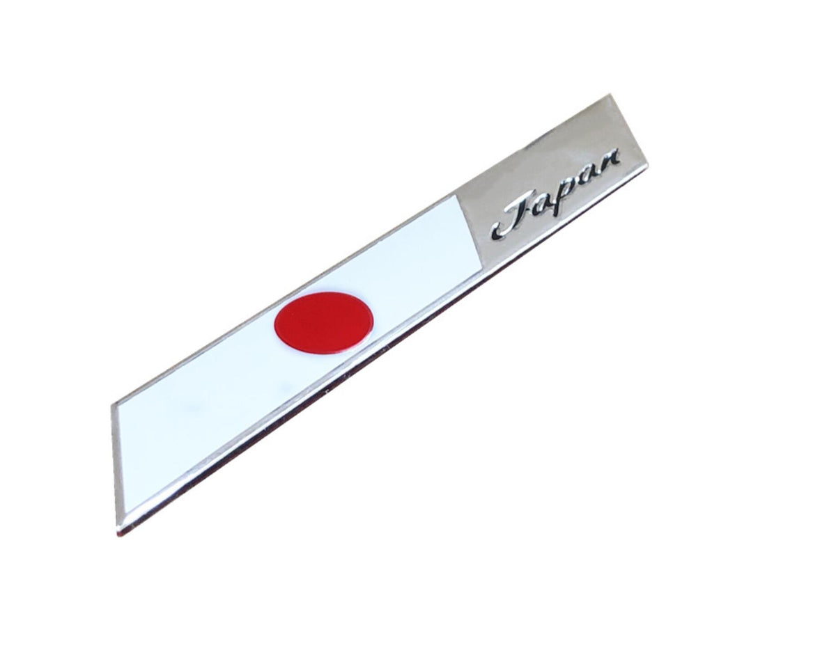 3D Metal Japanese Flag Emblem Badge Decal for Cars - view 7