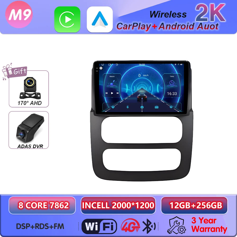 9 Inch Android Car Stereo for 2002-2005 Dodge RAM with CarPlay - image 36