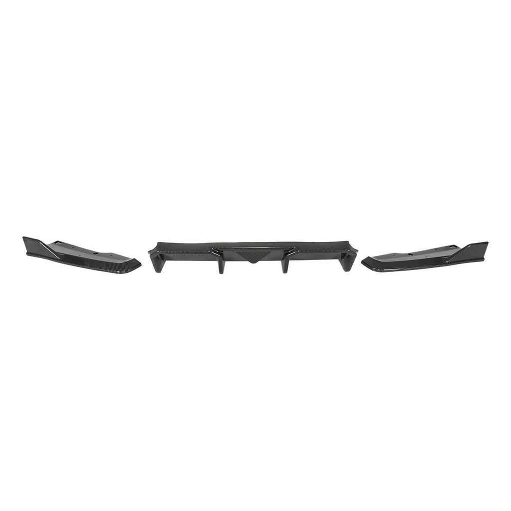 Rear Bumper Diffuser for Hyundai Elantra N 2024-2026, Gloss Black - view 19