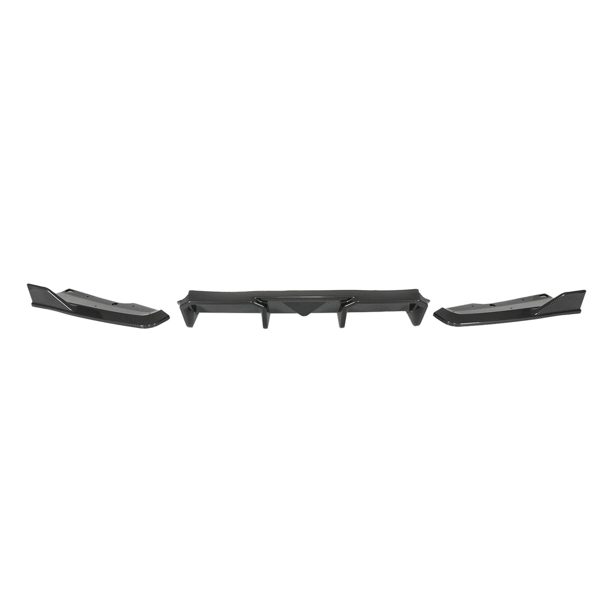 Rear Bumper Diffuser for Hyundai Elantra N 2024-2026, Gloss Black - view 19
