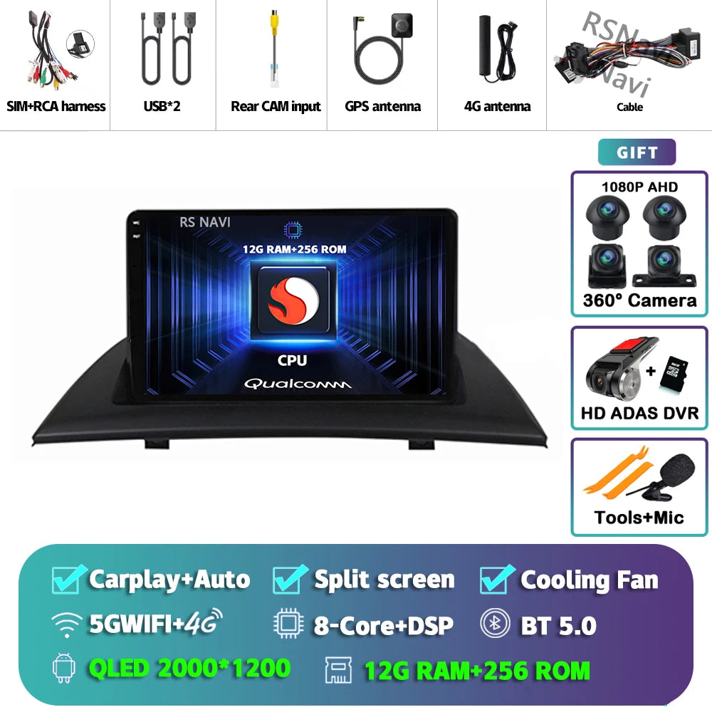 Android Car Stereo for BMW X3 E83 2004-2012 Carplay GPS - image 21