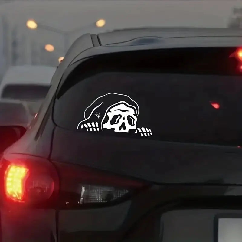 Cartoon Skull Stickers for Cars, Trucks, Laptops and Motorcycles - view 4