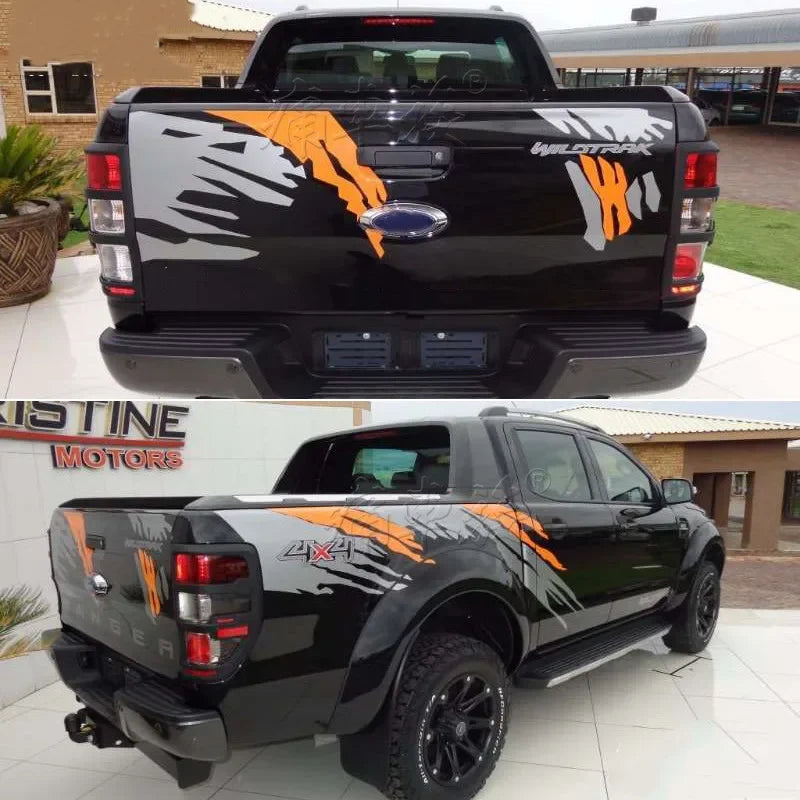 Car Body and Hood Vinyl Decal Kit for Ranger Raptor F150