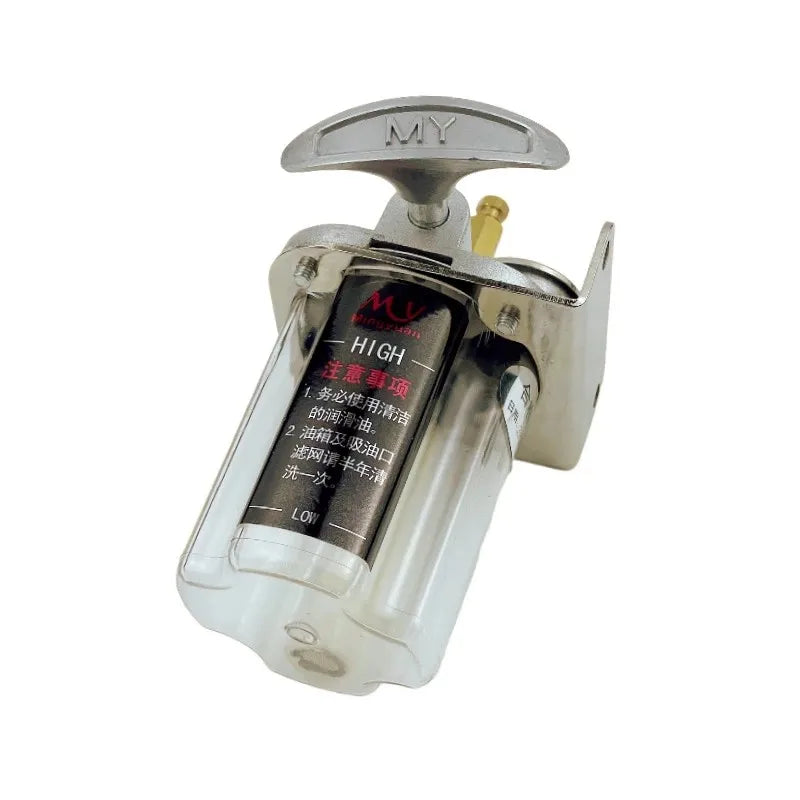 Manual Lubrication Piston Oil Pump, Hand-Operated for Centralized Lubrication Systems and CNC Machines