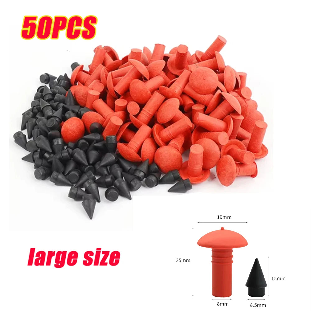 Heavy Duty Tubeless Tire Repair Kit with Plug Gun for Car Motorcycle - image 10