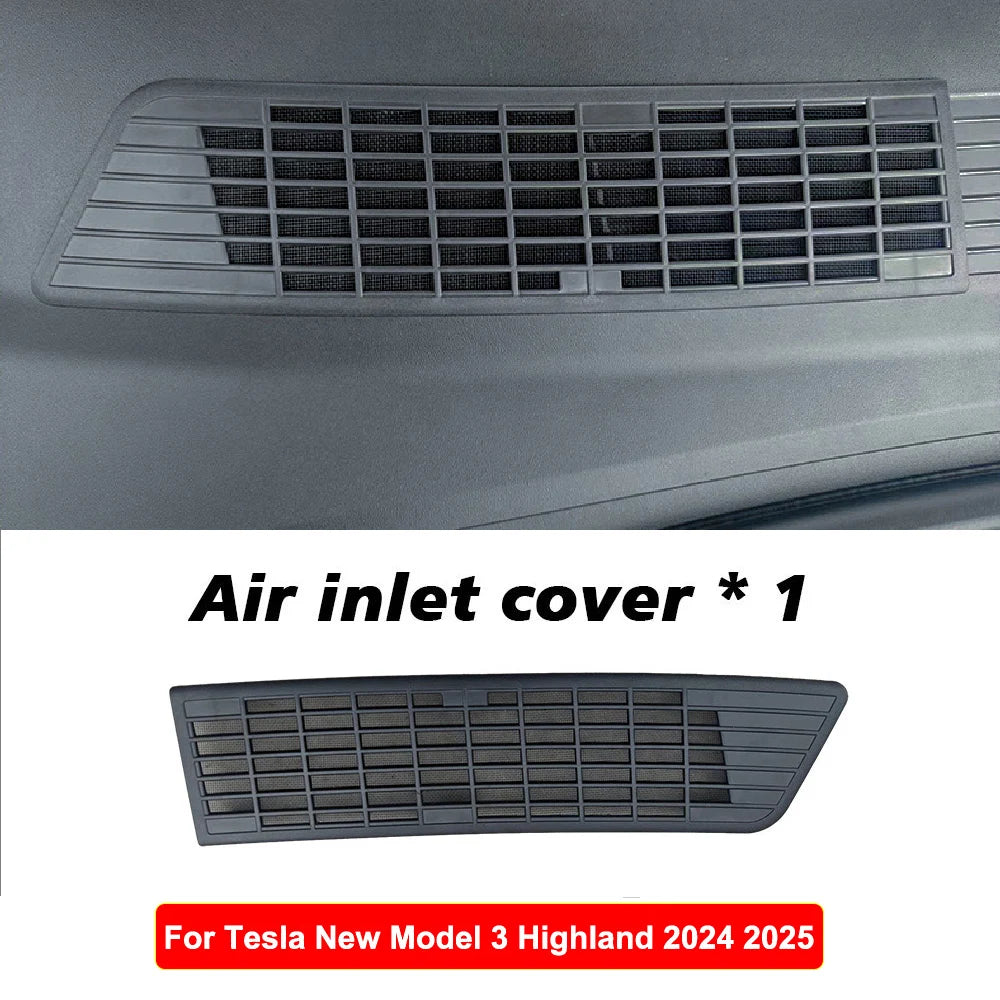 Air Inlet Vent Cover for Tesla Model 3 and Model Y