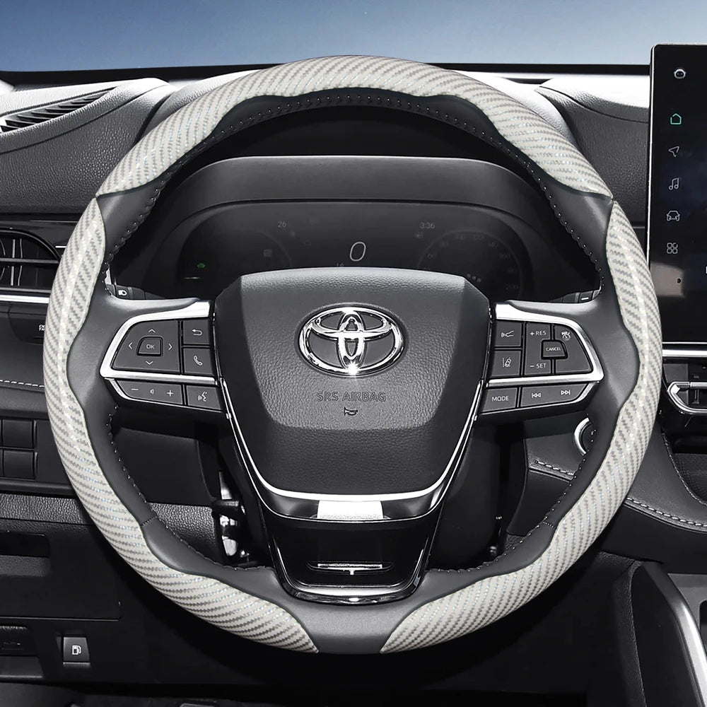 Toyota Quick Release Carbon Fiber Steering Wheel Cover - image 7