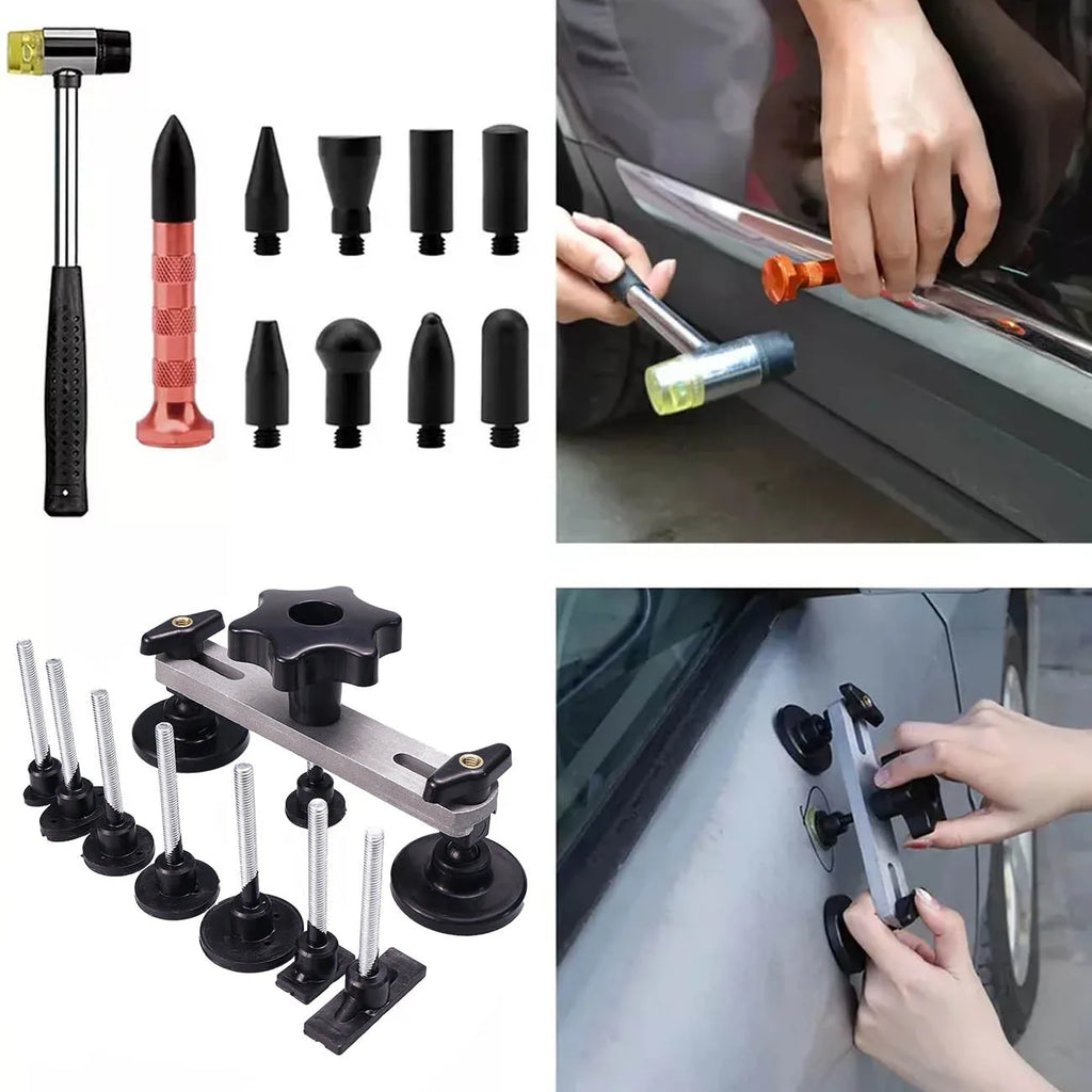 Paintless Dent Removal Kit with Slide Hammer and T-Bar Tools - image 5