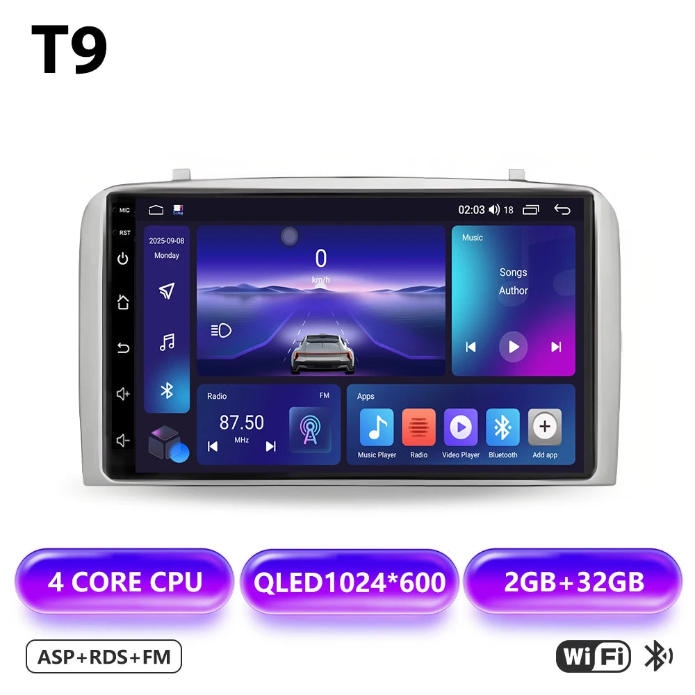 Android 12 Car Stereo Alfa Romeo 147 2000-2010 7-inch GPS Bluetooth - image 11