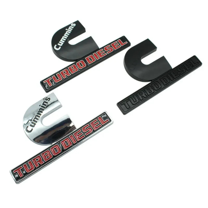Cummins Turbo Diesel Logo Decal for Dodge RAM 1500 2500 Truck - image 3