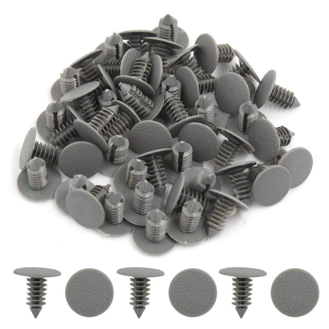 Durable 9mm Plastic Door Bumper Rivet Clips for Car Interior - image 3